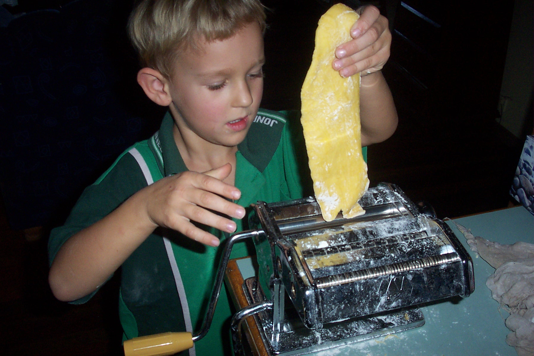 Pasta making 1